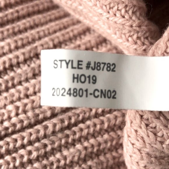 Madewell Patch Pocket Knit Pullover Sweater Blush Pink Size - Picture 5 of 11